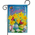 Patio Trasero G135154-BO Daffodils Easter Springtime Double-Sided Decorative Garden Flag, Multi Color PA3920021